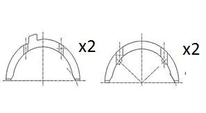 Drukring, krukas FAI AutoParts BT3015-STD)