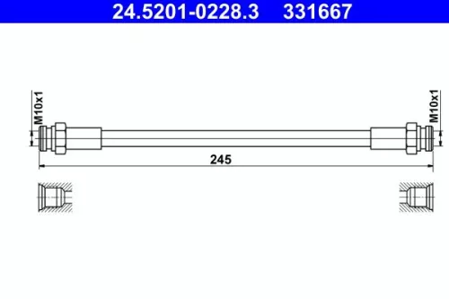 Remslang ATE 24.5201-0228.3)