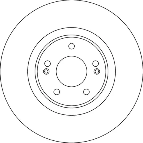 Remschijf TRW DF4632S)