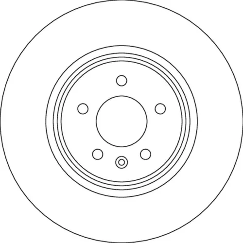 Remschijf TRW DF6917S)