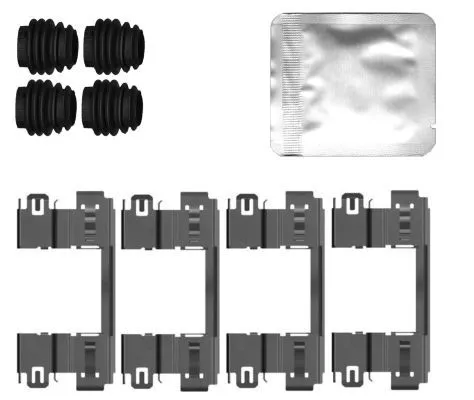 Accessoirekit, schijfremblokken TEXTAR 82559300)