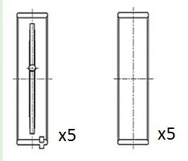 Krukaslager FAI AutoParts BM1019-STD)
