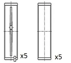Krukaslager FAI AutoParts BM1024-STD)