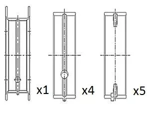 Krukaslager FAI AutoParts BM1049-STD)