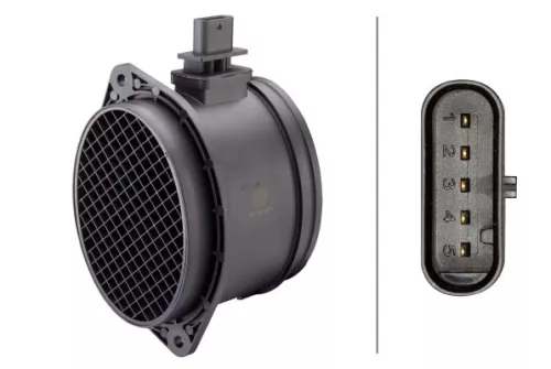 Luchtmassastroomsensor HELLA 8ET 358 095-701)