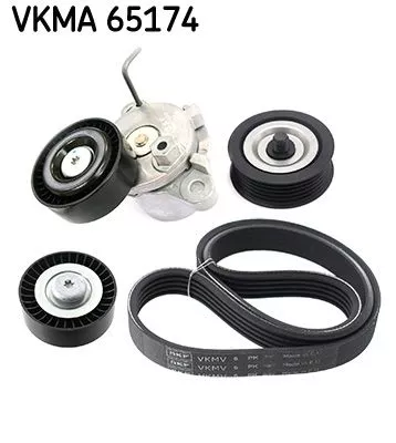 V-geribbelde riemset SKF VKMA 65174)