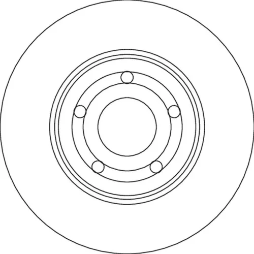 Remschijf TRW DF6708)