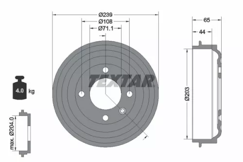 Remtrommel TEXTAR 94049500)