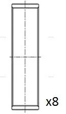 Drijfstanglager FAI AutoParts BB2021-STD)