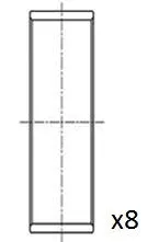 Drijfstanglager FAI AutoParts BB2034-STD)