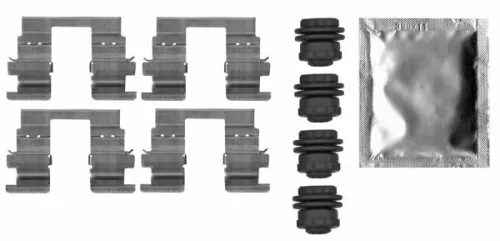 Accessoirekit, schijfremblokken TEXTAR 82546900)