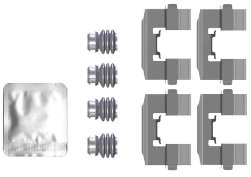 Accessoirekit, schijfremblokken TEXTAR 82552900)