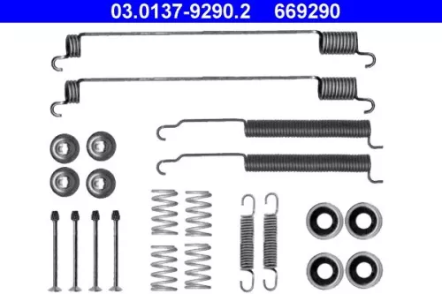 Accessoirekit, remschoenen ATE 03.0137-9290.2)
