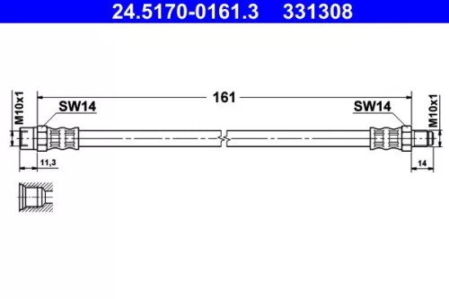 Remslang ATE 24.5170-0161.3)