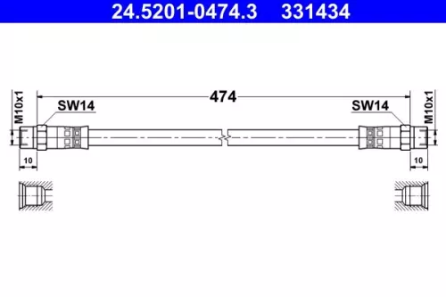 Remslang ATE 24.5201-0474.3)