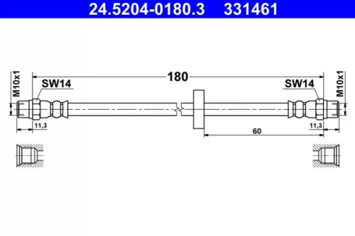 Remslang ATE 24.5204-0180.3)