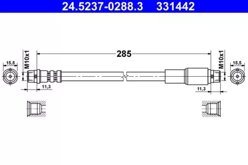 Remslang ATE 24.5237-0288.3)