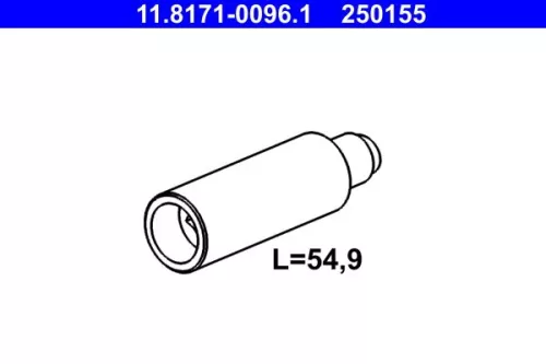 Geleidebout, remklauw ATE 11.8171-0096.1)