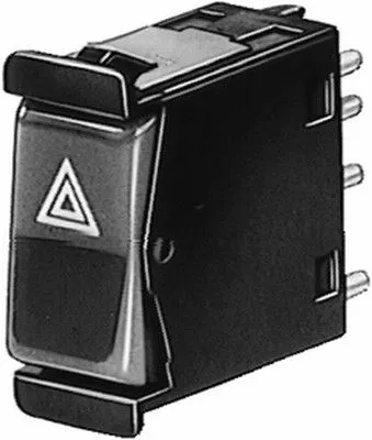 Hazard Warning Light Switch HELLA 6HH 003 631-021)