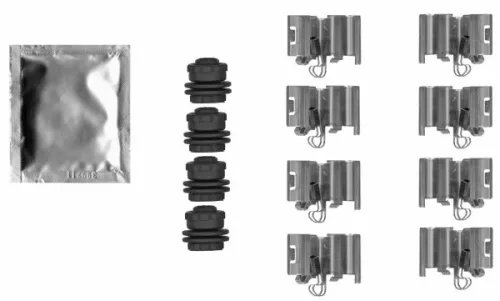 Accessoirekit, schijfremblokken TEXTAR 82549600)