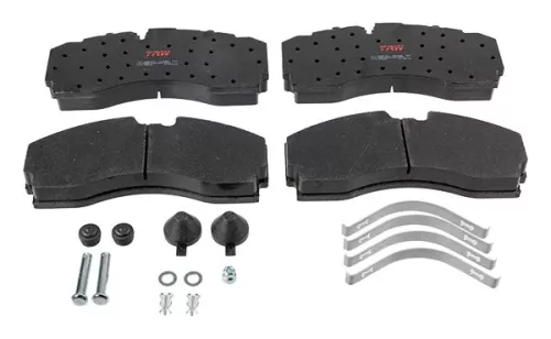 Brake Pad Set, disc brake TRW GDB5121)