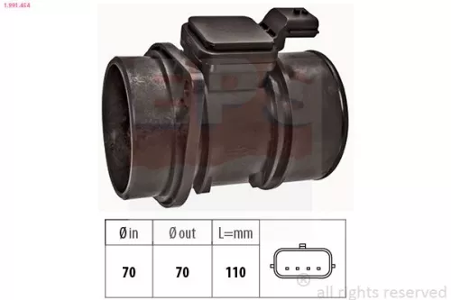 Luchtmassastroomsensor EPS 1.991.454)