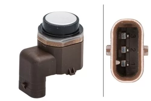 Sensor, parkeerafstandsregeling HELLA 6PX 358 141-321)