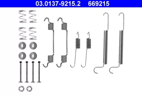 Accessoirekit, remschoenen ATE 03.0137-9215.2)