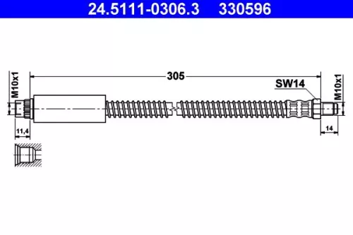 Remslang ATE 24.5111-0306.3)