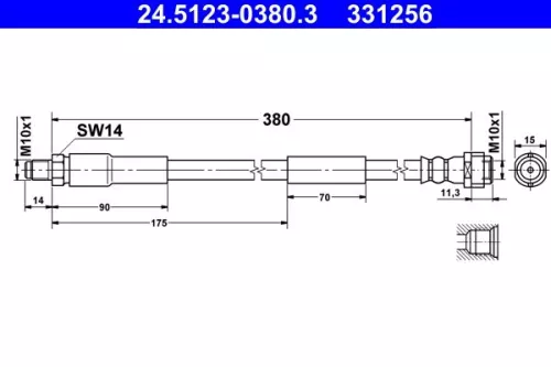 Remslang ATE 24.5123-0380.3)