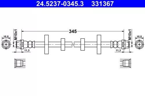 Remslang ATE 24.5237-0345.3)