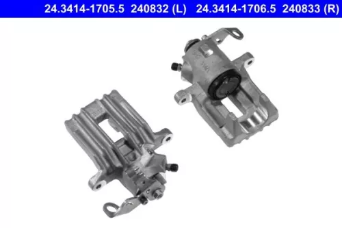 Brake Caliper ATE 24.3414-1705.5)