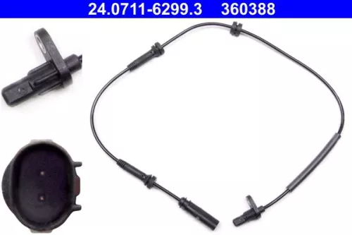 Sensor, wielsnelheid ATE 24.0711-6299.3)