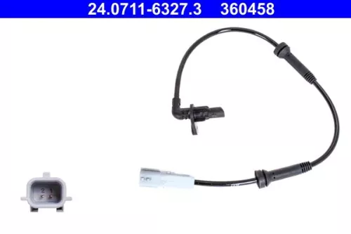 Sensor, wielsnelheid ATE 24.0711-6327.3)