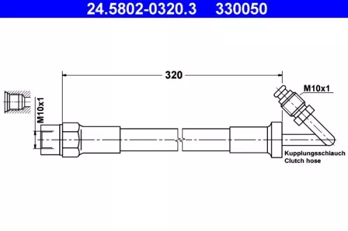 koppelingsslang ATE 24.5802-0320.3)