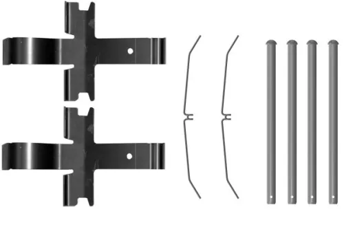 Accessoirekit, schijfremblokken TEXTAR 82552400)