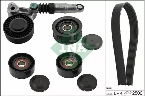 V-geribbelde riemset Schaeffler INA 529 0472 10)