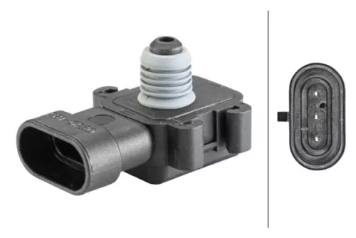Sensor, turbodruk HELLA 6PP 358 152-131)