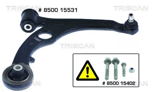Control/Trailing Arm, wheel suspension TRISCAN 8500 15531)