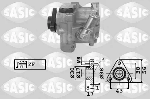 Hydraulische pomp, stuurinrichting SASIC 7076048)
