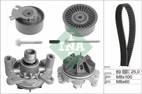 Water Pump & Timing Belt Kit Schaeffler INA 530 0198 30)