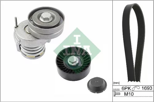 V-geribbelde riemset Schaeffler INA 529 0534 10)