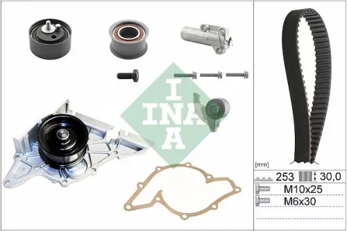 Water Pump & Timing Belt Kit Schaeffler INA 530 0179 33)