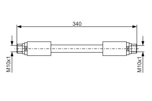 Remslang BOSCH 1 987 481 301)