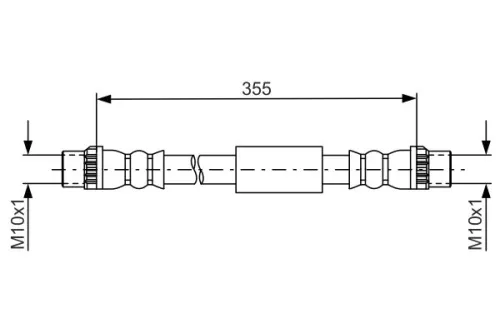 Remslang BOSCH 1 987 481 665)