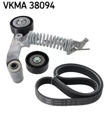 V-geribbelde riemset SKF VKMA 38094)