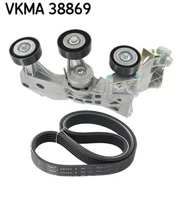 V-geribbelde riemset SKF VKMA 38869)