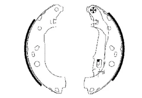 Remblokkenset TEXTAR 91062000)