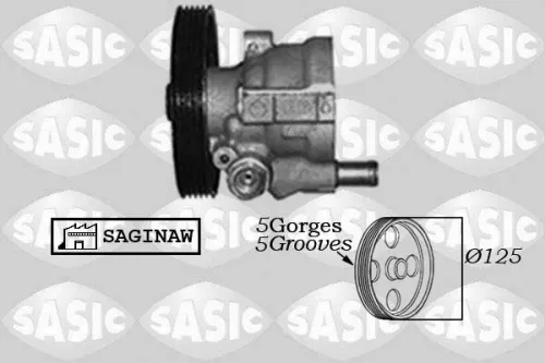 Hydraulische pomp, stuurinrichting SASIC 7074002)