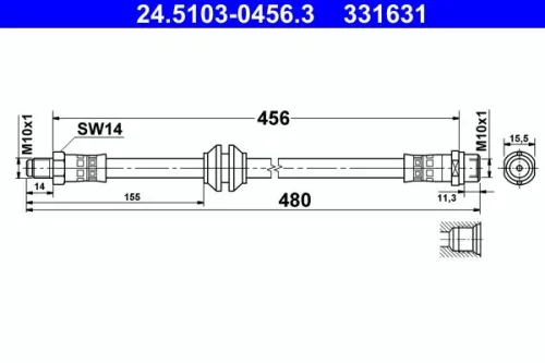 Remslang ATE 24.5103-0456.3)